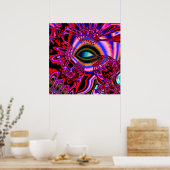 「聖なるキノコ」 ポスター (キッチン)