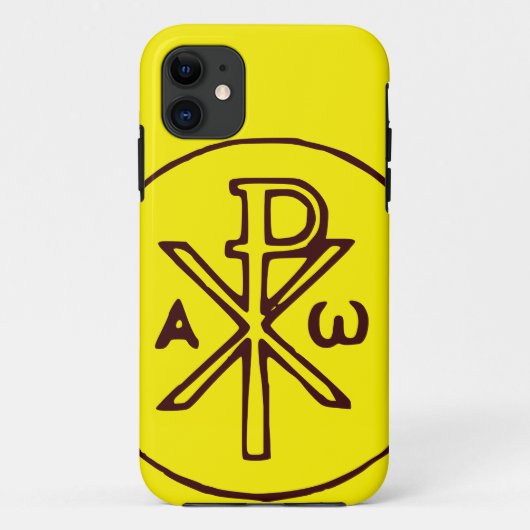 聖なるキ・ロー・クリストグラム ファインアート Case-Mate iPhoneケース (裏面)
