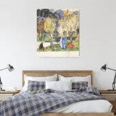 聖なるグローブバイピエールプヴィスデシャヴァンヌ キャンバスプリント (インサイチュ (寝室))