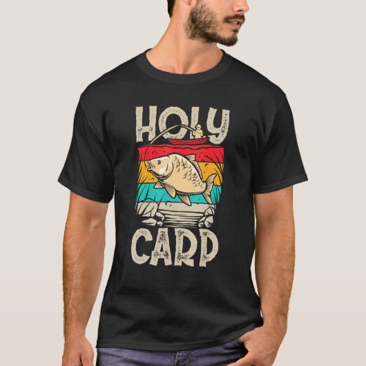 聖なるコイの海洋釣り Tシャツ (正面)