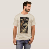 聖なるサバのフィッシュカルト Tシャツ (正面フル)