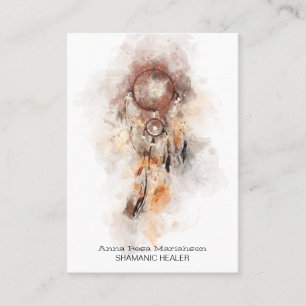 *~*聖なるシャーマンの夢を捕らえるシャーマンの部族 名刺