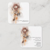 *~*聖なるシャーマン-部族の夢捕手シャーマン スクエア名刺 (正面/裏面)