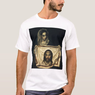 聖なるシュラウドを持つ聖ベロニカ Tシャツ