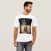 聖なるシュラウドを持つ聖ベロニカ Tシャツ (正面フル)