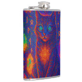 聖なるネオン猫 フラスク (右)