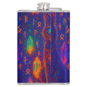 聖なるネオン猫 フラスク (裏面)