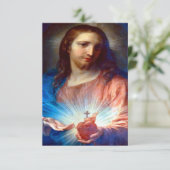 聖なるハートと聖別祈りの言葉 エンクロージャーカード (スタンド正面)