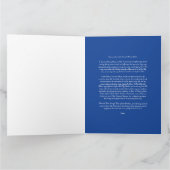 聖なるハートと聖別祈りの言葉 サンキューカード (内部)