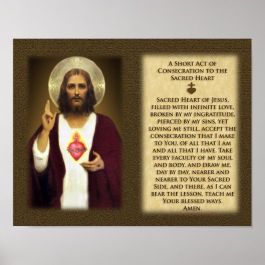 聖なるハートに対する短い改宗 ポスター (正面)