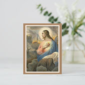 聖なるハートのイエスノートルダム宗教 ポストカード (スタンド正面)