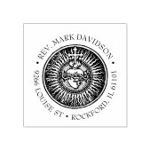 聖なるハートのイエスパーソナライズされた様 ラバースタンプ (インプリント)