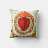 聖なるハートのイエスヴィンテージA-092621 クッション (正面)