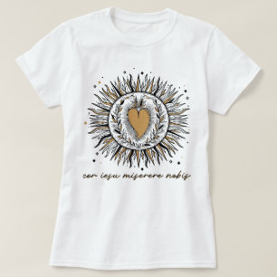 聖なるハートのイエス伝統的・カトリック Tシャツ