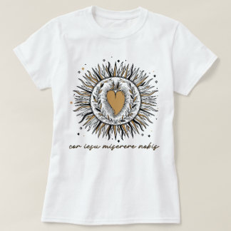 聖なるハートのイエス伝統的・カトリック Tシャツ