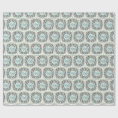 聖なるハートのイエス賛美エンジェルスマリアフローラ ラッピングペーパー (フラット)