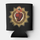 聖なるハートのイエス・カトリック信者Tシャツ 缶クーラー (裏面)