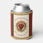 聖なるハートのイエス・ミークと謙虚 缶クーラー (缶正面)