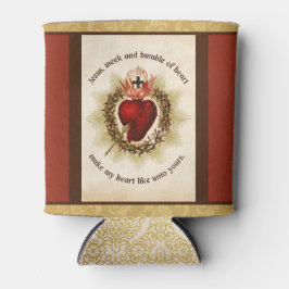 聖なるハートのイエス・ミークと謙虚 缶クーラー