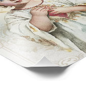 聖なるハートの子イエスヴィンテージ宗教 フォトプリント            (角)