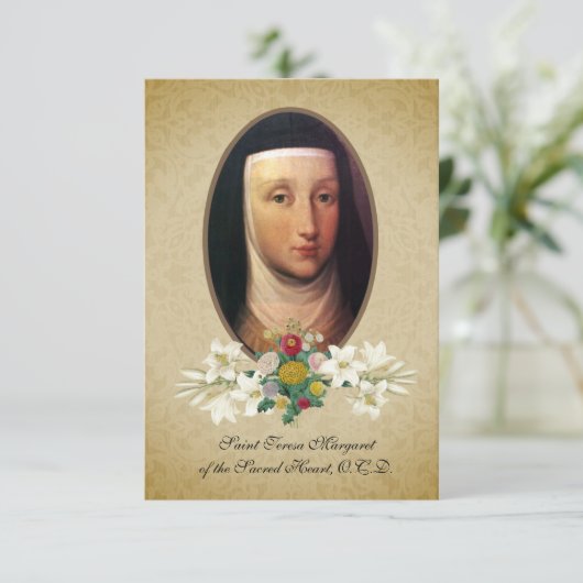 聖なるハートの聖テレサマーガレットレディ カード (スタンド正面)