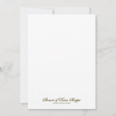 聖なるハートの聖テレサマーガレットレディ カード (裏面)