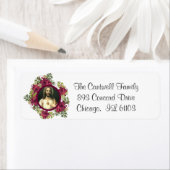 聖なるハートの聖降誕祭フローラカトリック ラベル (インサイチュ)