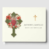 聖なるハートイエズクリスマス葬祭記念碑 ゲストブック (正面)