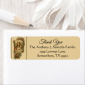 聖なるハートイエズラムシェパードありがとう ラベル (インサイチュ)