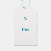 聖なるハートフォークアート ギフトタグ (裏面)