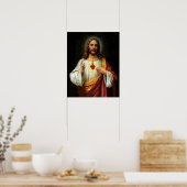 聖なるハート伝統的 ポスター (キッチン)