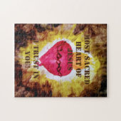 聖なるハート感動的 ジグソーパズル (横)