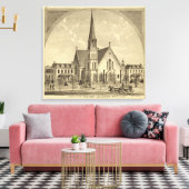 聖なるハート東の自由 キャンバスプリント (インサイチュ (リビング))