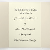 聖なるハート・イエスを捧げる宗教集団 三つ折りカード (内部中)