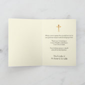 聖なるハート・イエス・バラ・コンドレンス サンキューカード (内部)