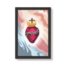 聖なるハート – カトリックの壁画