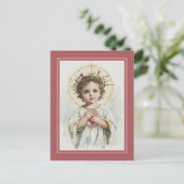 聖なるハート,カトリック,神の慈悲の愛 ポストカード (スタンド正面)