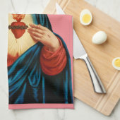 聖なるハート キッチンタオル (四つ折り)