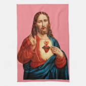 聖なるハート キッチンタオル (縦)