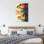 聖なるハート キャンバスプリント (インサイチュ (寝室))