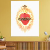聖なるハート キャンバスプリント (インサイチュ (リビング))