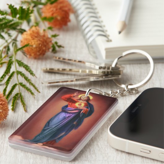 聖なるハート キーホルダー (正面右)