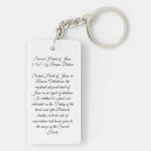 聖なるハート キーホルダー (裏面)