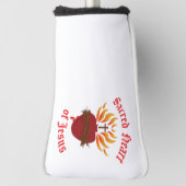 聖なるハート ゴルフヘッドカバー (回転90)