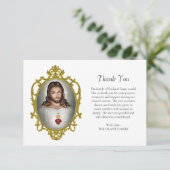 聖なるハート サンキューカード (スタンド正面)