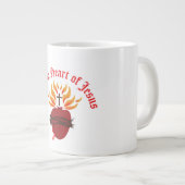 聖なるハート ジャンボコーヒーマグカップ (正面右)