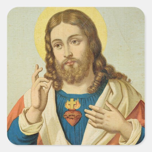 聖なるハート スクエアシール (正面)