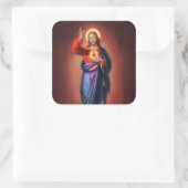 聖なるハート スクエアシール (バッグ)