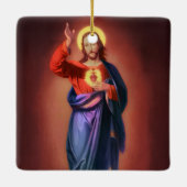 聖なるハート セラミックオーナメント (裏面)