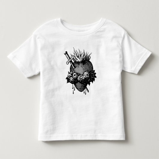 聖なるハート トドラーTシャツ (正面)